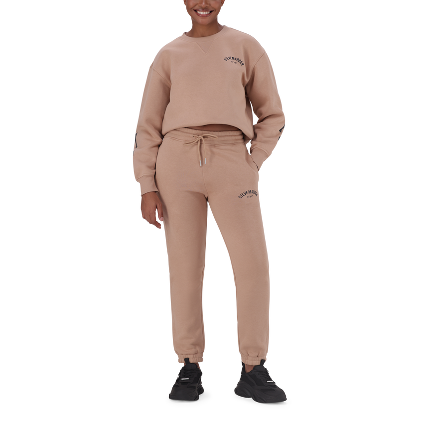 AZALEA BISCUIT FLEECE JOGGER