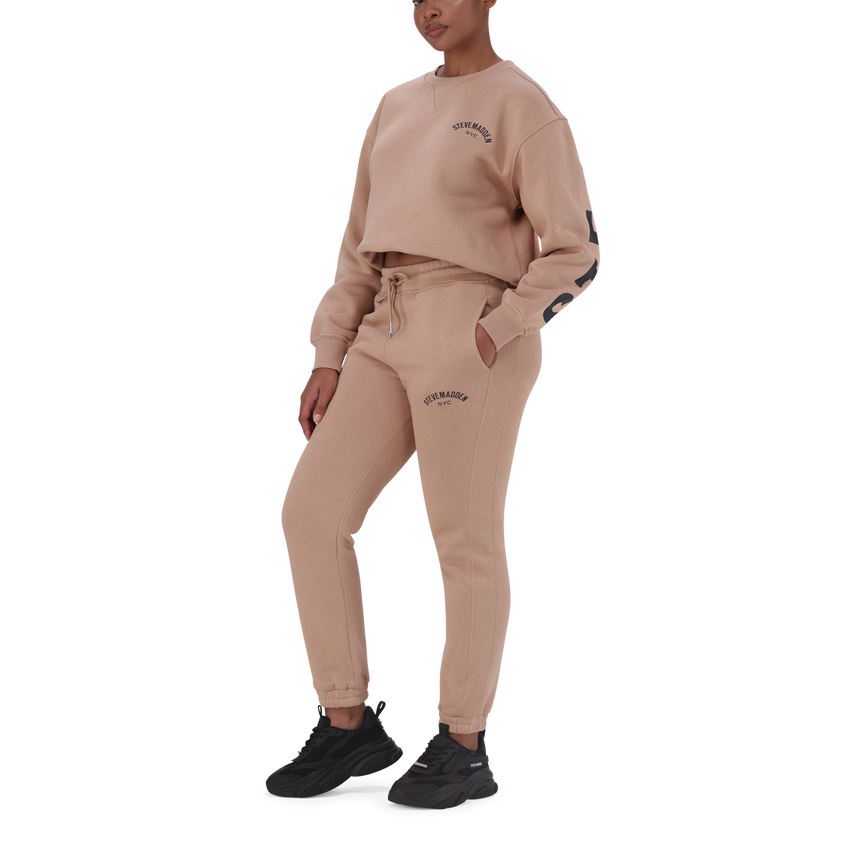 AZALEA BISCUIT FLEECE JOGGER