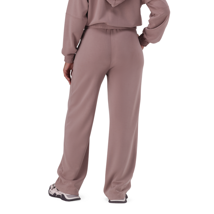 SLOAN DARK TAUPE MODAL WIDELEG JOGGER - view 4