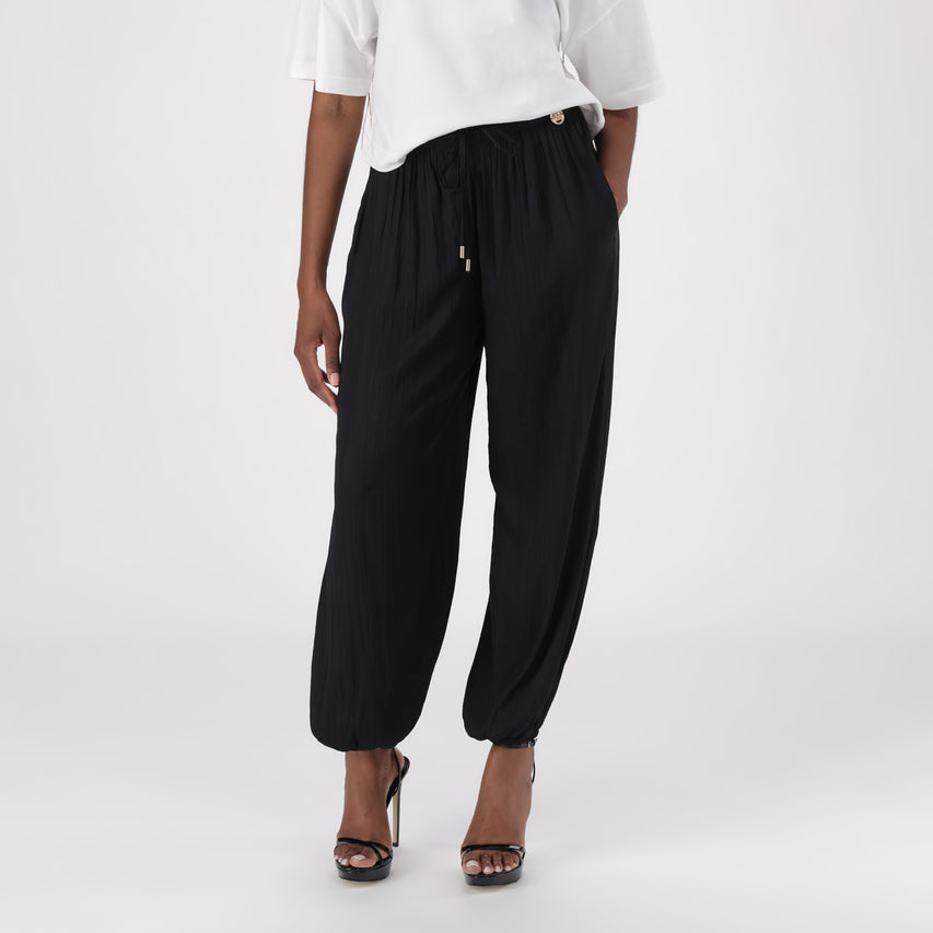 HALLIE BLACK BALLOON PANT