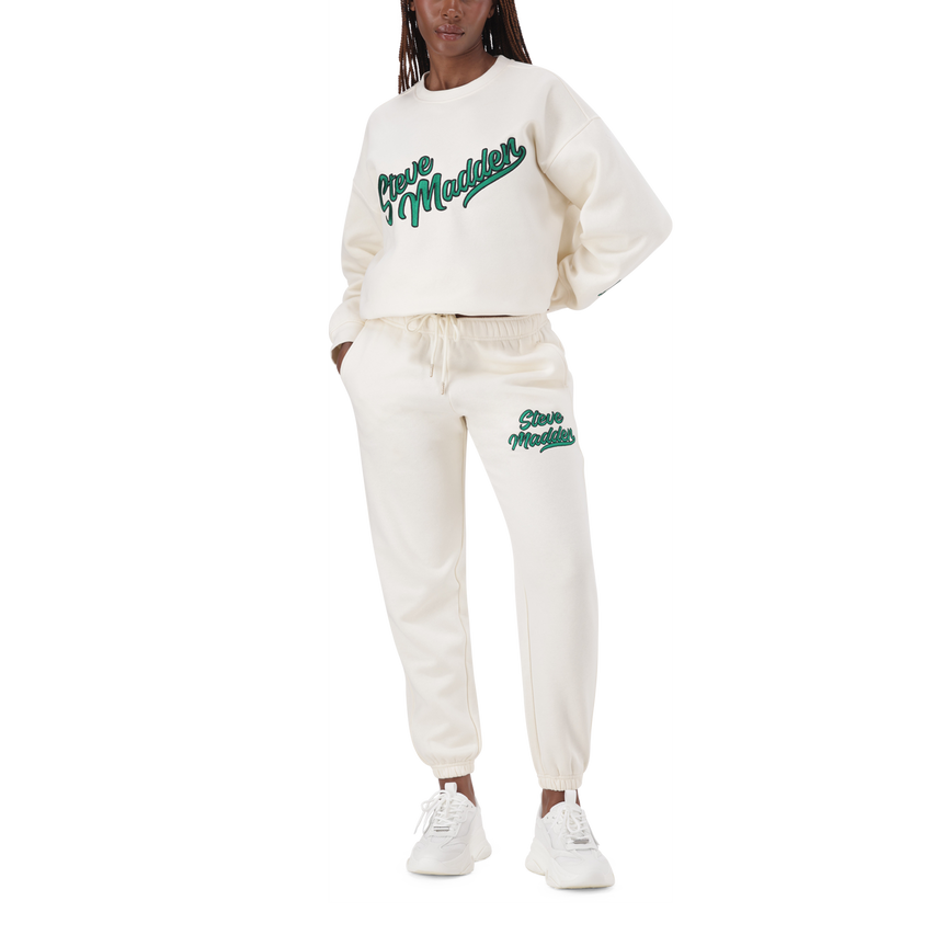 SARA CREAM SLIM JOGGER - view 2
