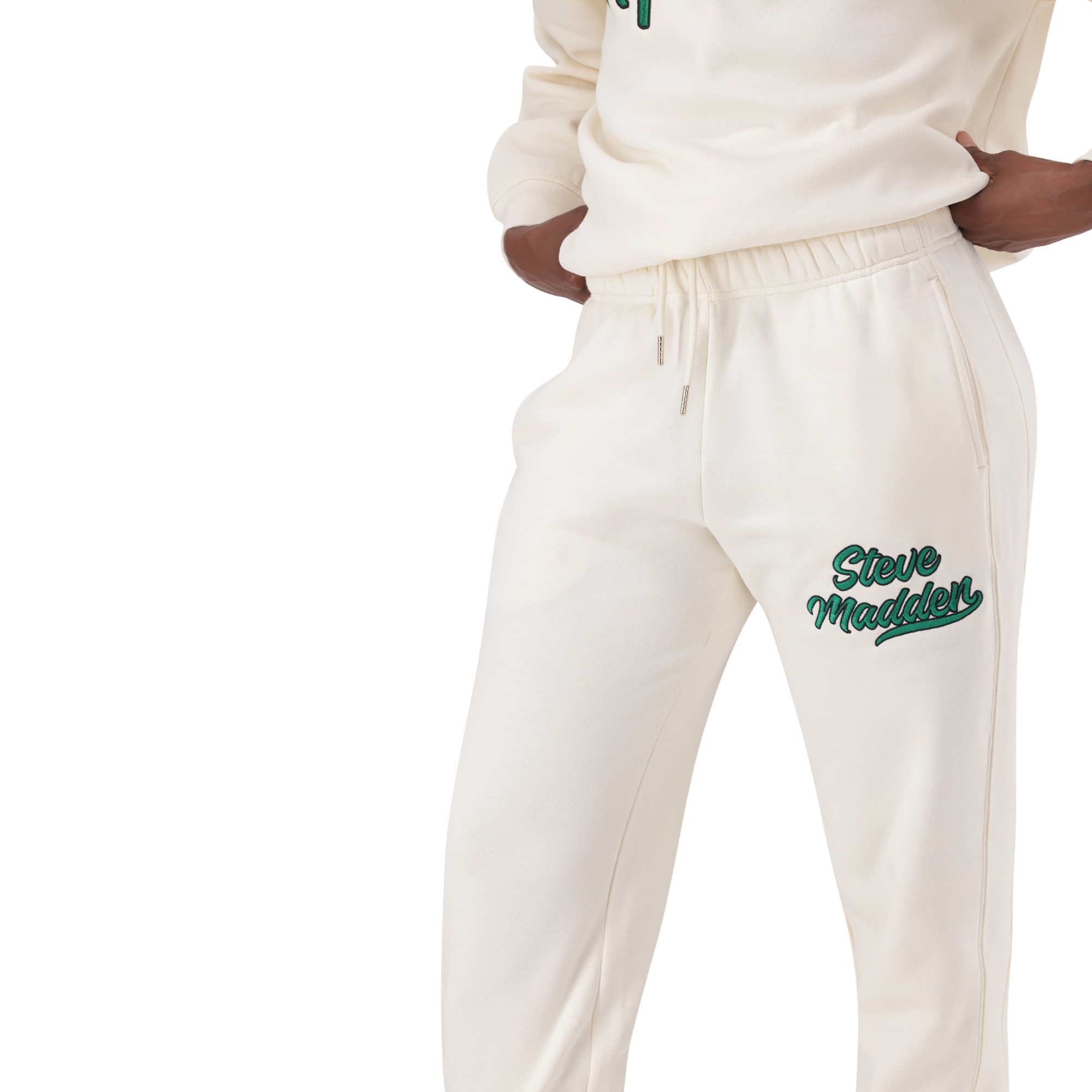 SARA CREAM SLIM JOGGER - view 3