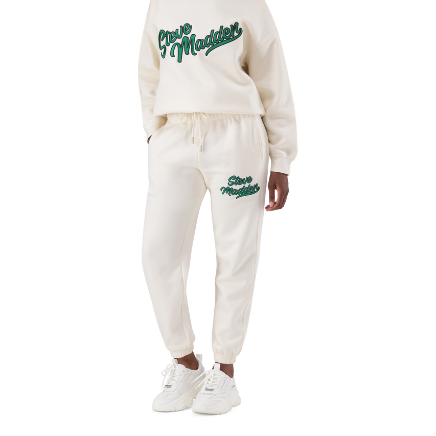 SARA CREAM SLIM JOGGER