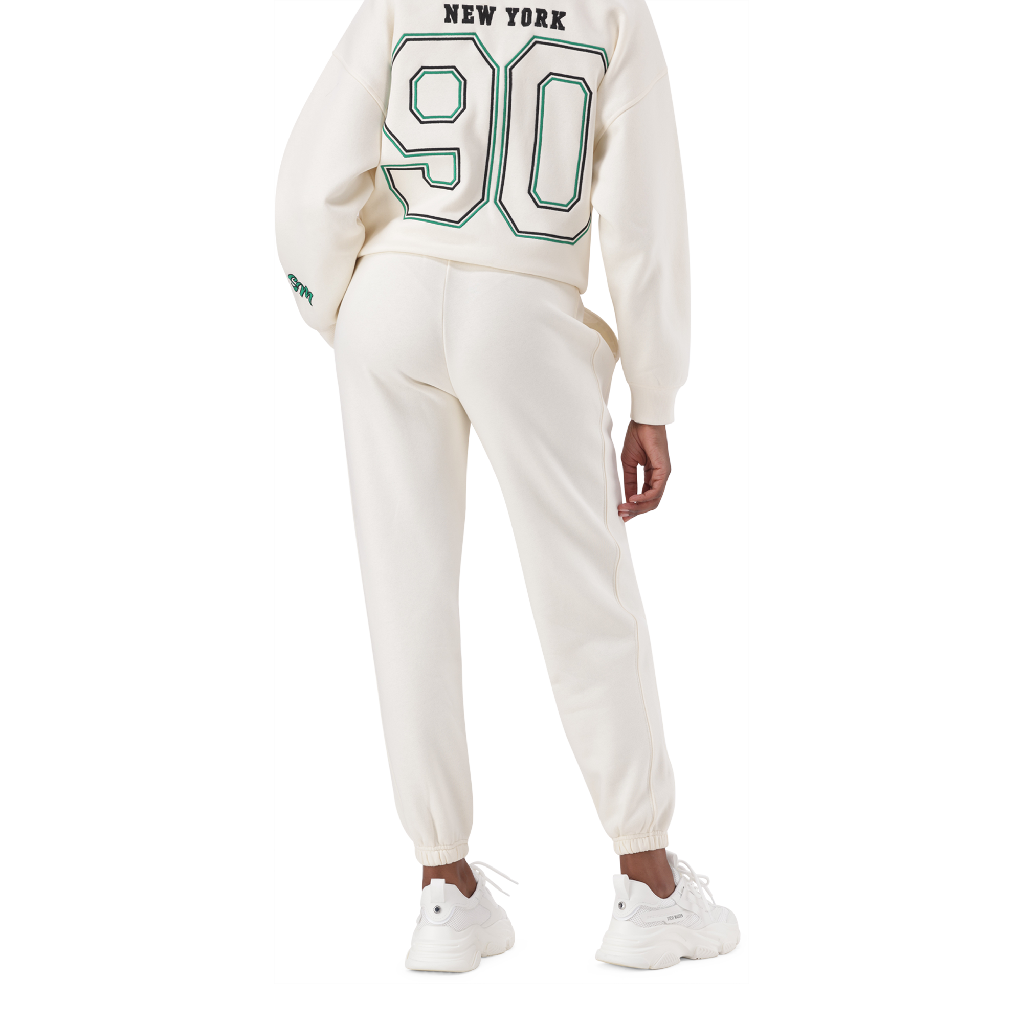 SARA CREAM SLIM JOGGER - view 4