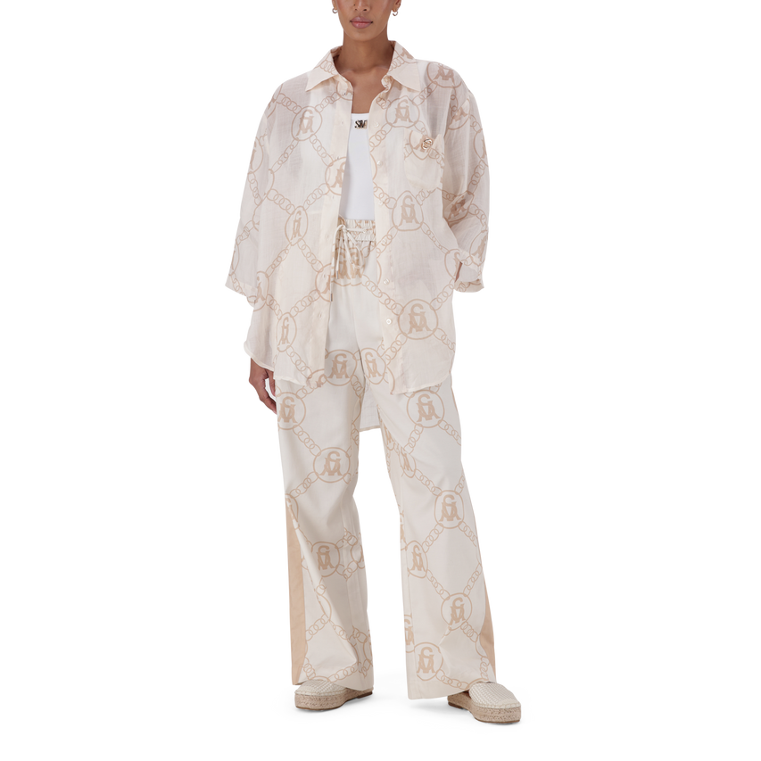 BRIELLE STONE WIDE LEG PANT
