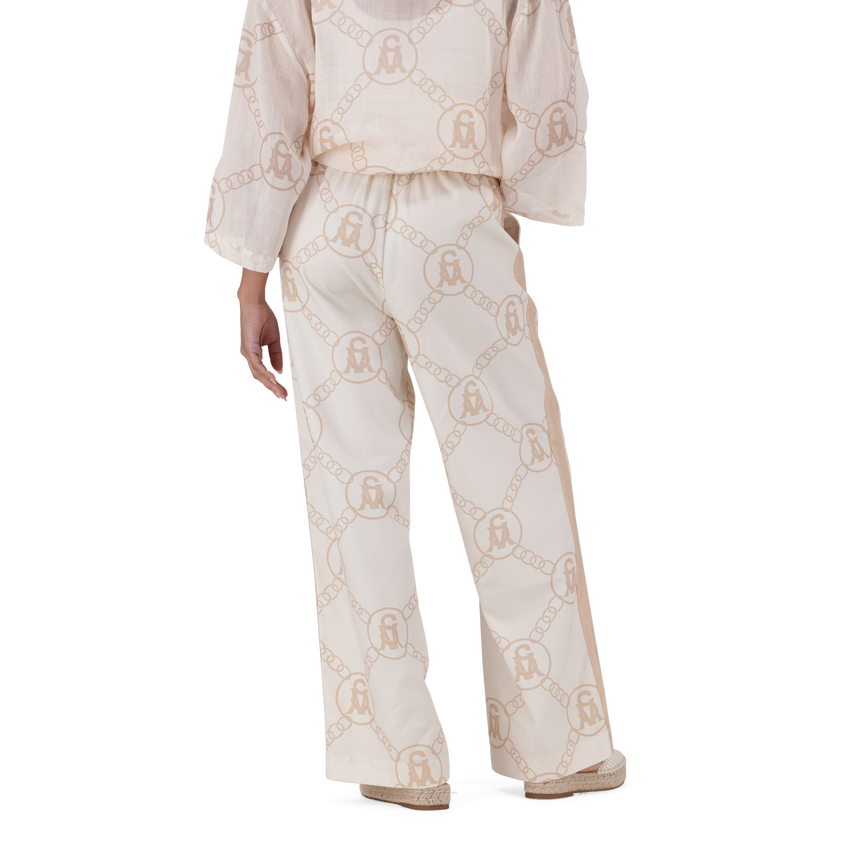 BRIELLE STONE WIDE LEG PANT