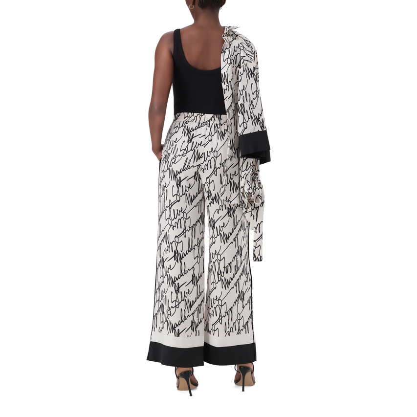 PARKER WHITE WIDE LEG PANT