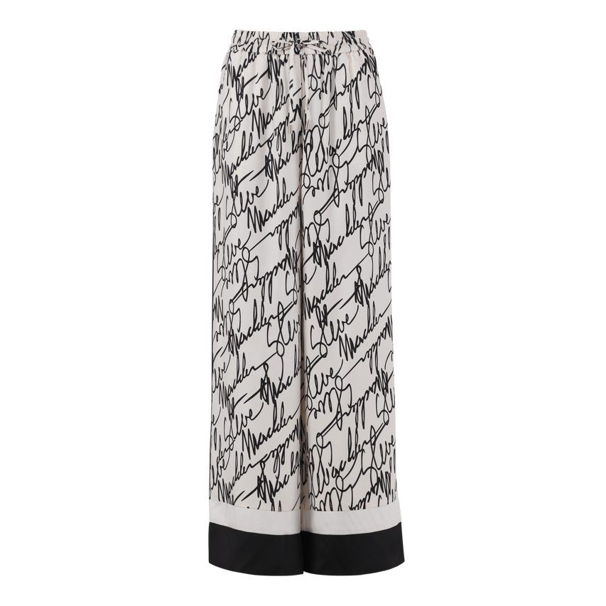 PARKER WHITE WIDE LEG PANT