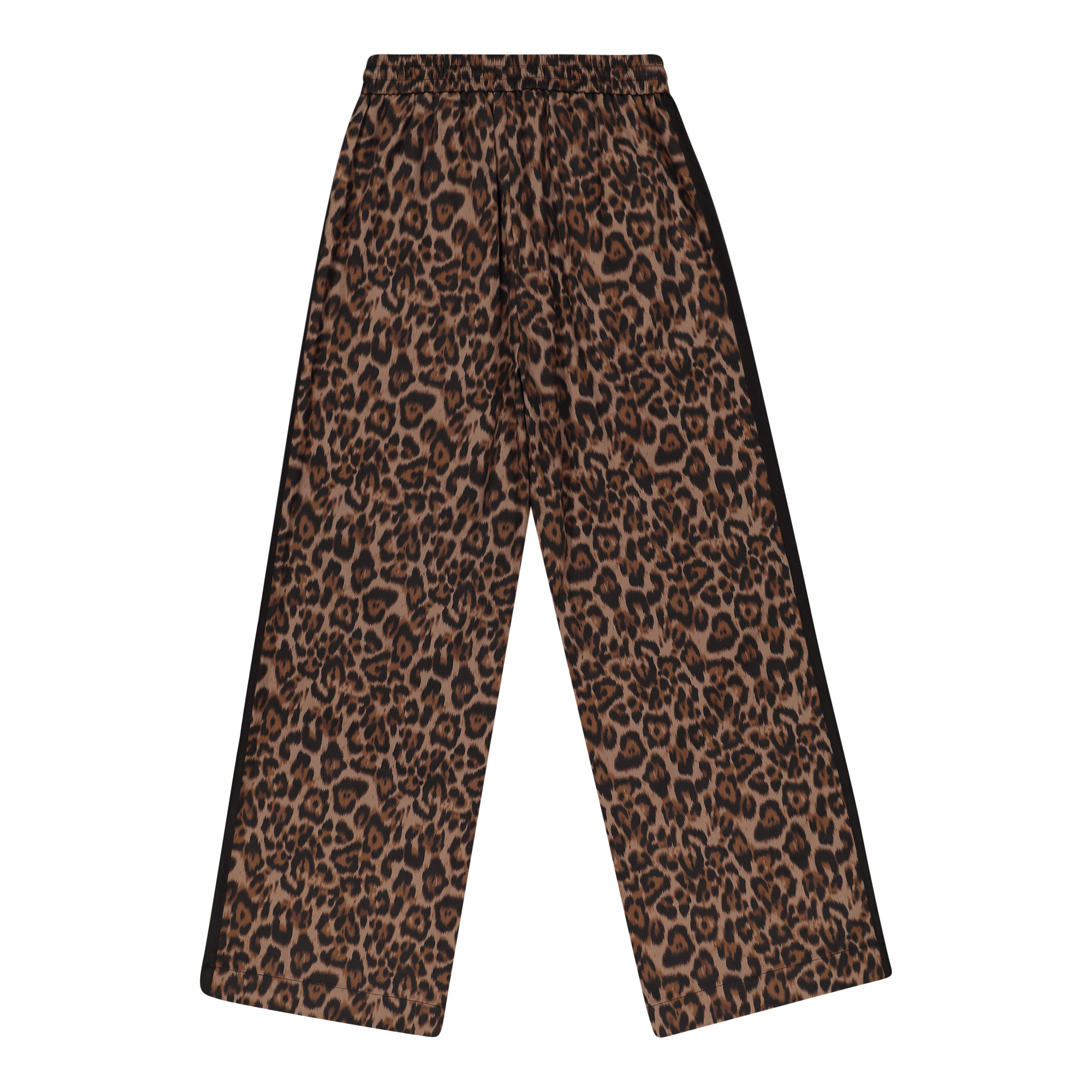 CAROL CHOCOLATE BROWN LEOPARD PRINT PANT