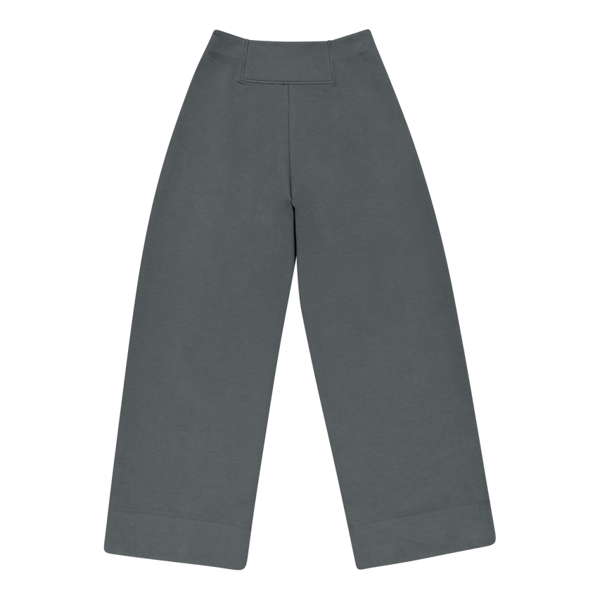 JEMIMA DARK SAGE WIDELEG SCUBA TROUSER - view 7