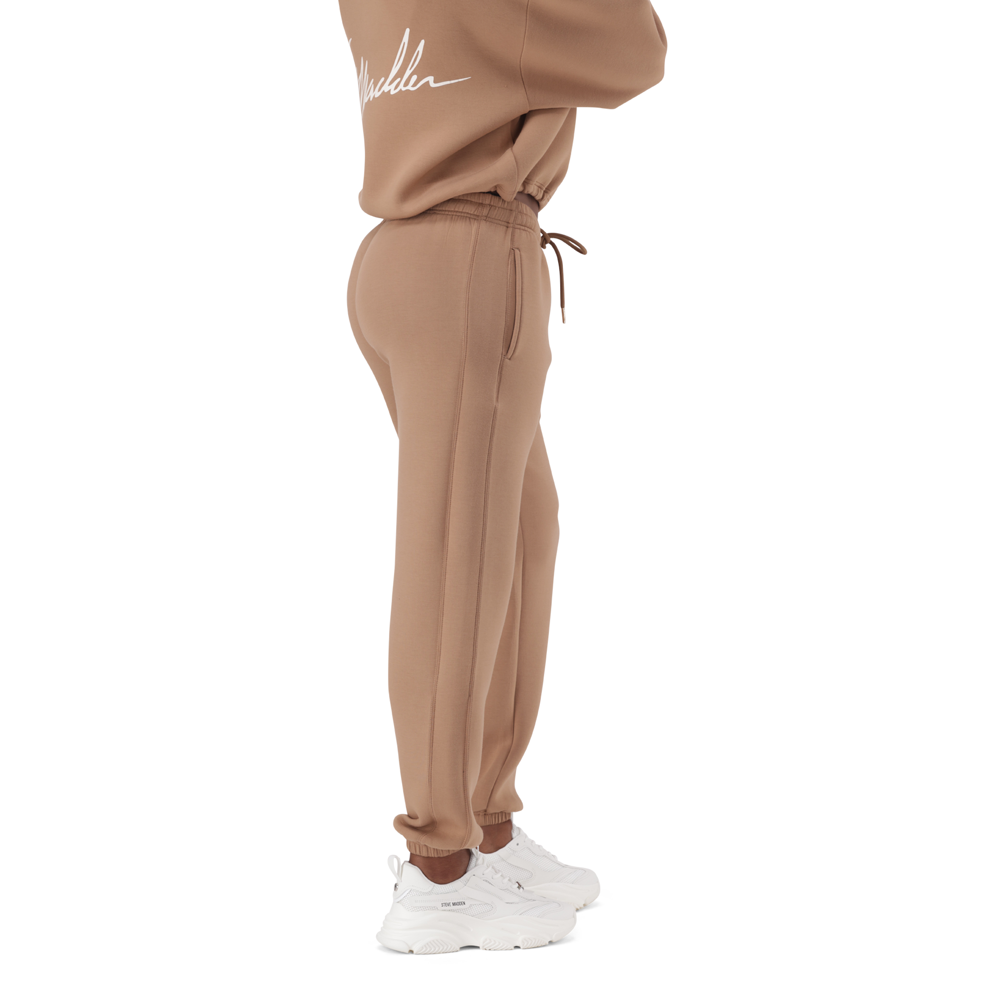 BRITTANY MID CARAMEL SLIM SCUBA JOGGER - view 4