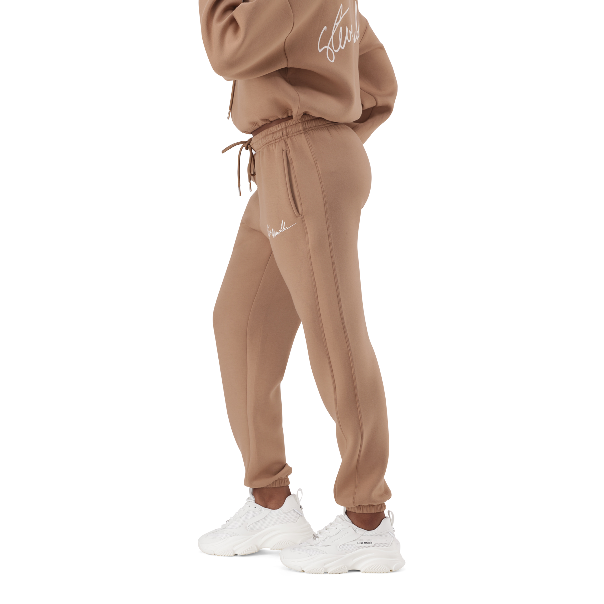 BRITTANY MID CARAMEL SLIM SCUBA JOGGER - view 2