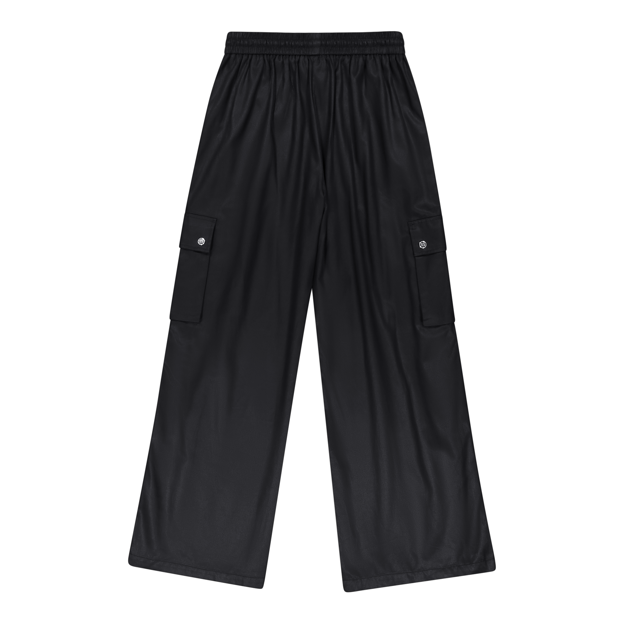 EMILIA BLACK WIDELEG CARGO PANT - view 6