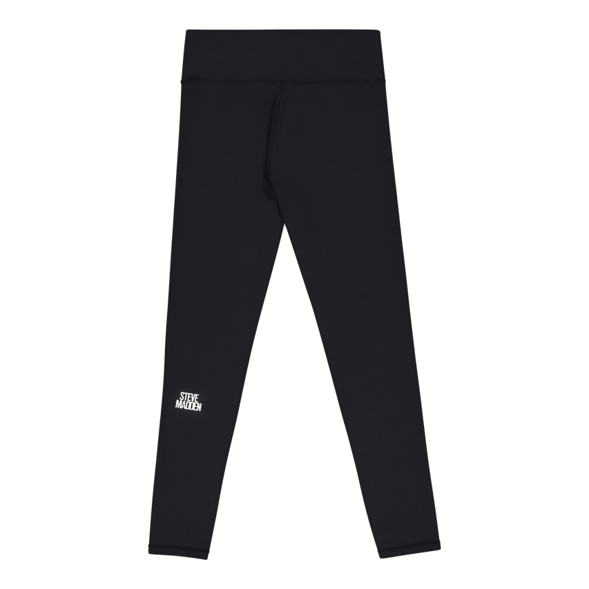 GRACE BLACK HIGH WAISTED BODYCON LEGGING - view 6