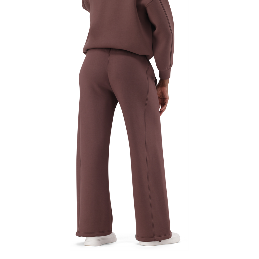 TIFFANY BROWN/CHOCOLATE WIDELEG SCUBA JOGGER - view 4