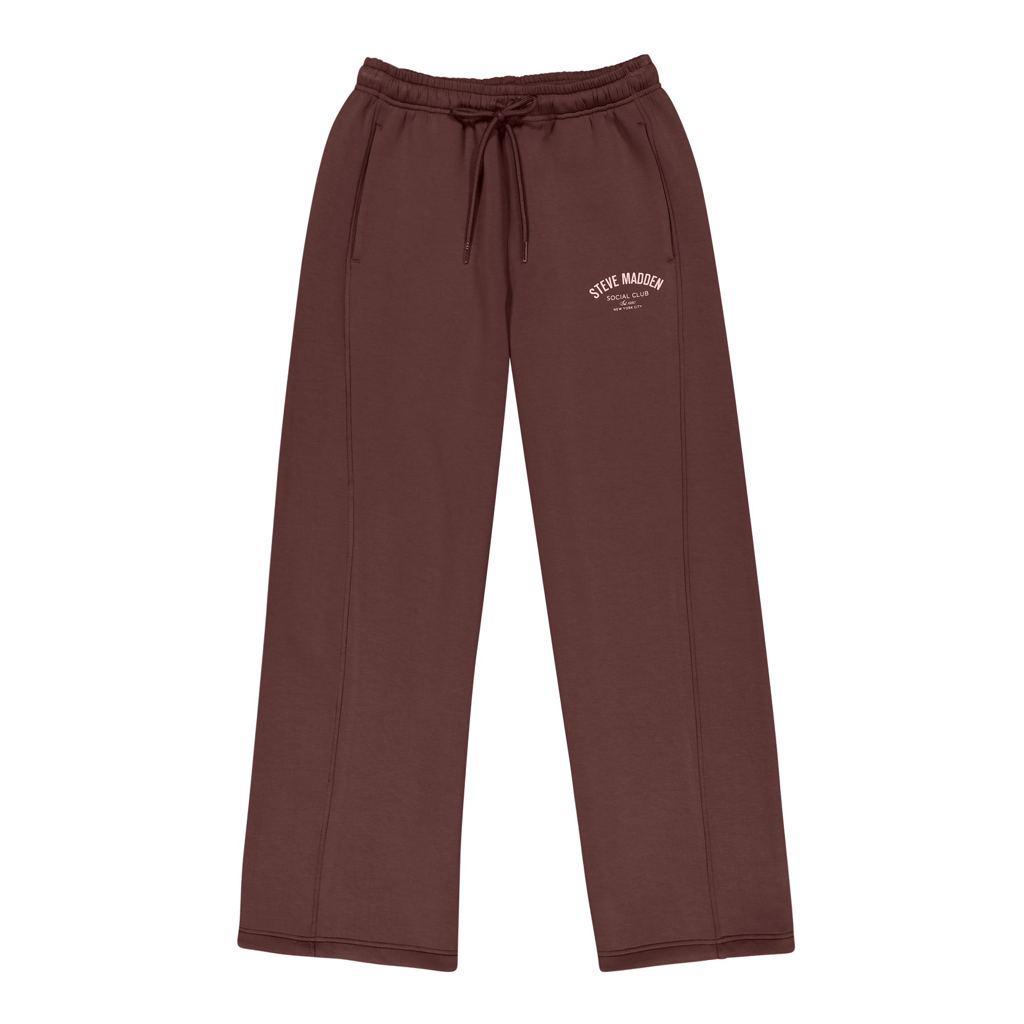 TIFFANY BROWN/CHOCOLATE WIDELEG SCUBA JOGGER - view 5