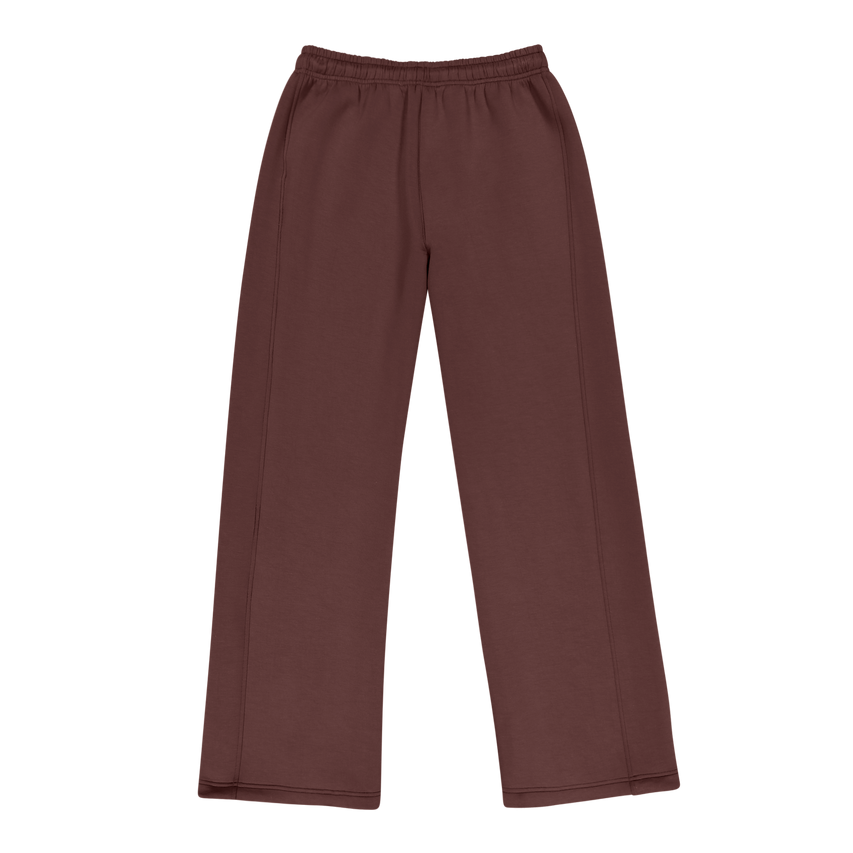 TIFFANY BROWN/CHOCOLATE WIDELEG SCUBA JOGGER - view 6