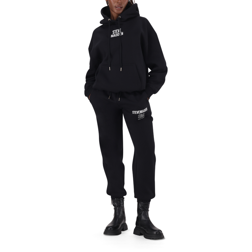 SHIRLEY BLACK SLIM JOGGER - view 2