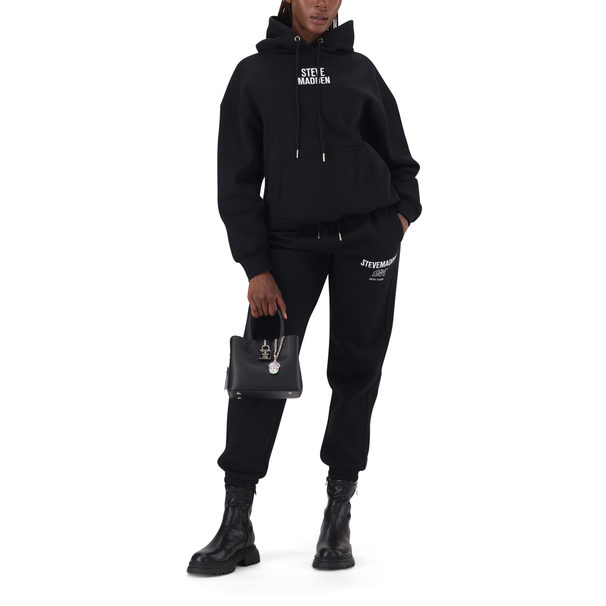 SHIRLEY BLACK SLIM JOGGER - view 3