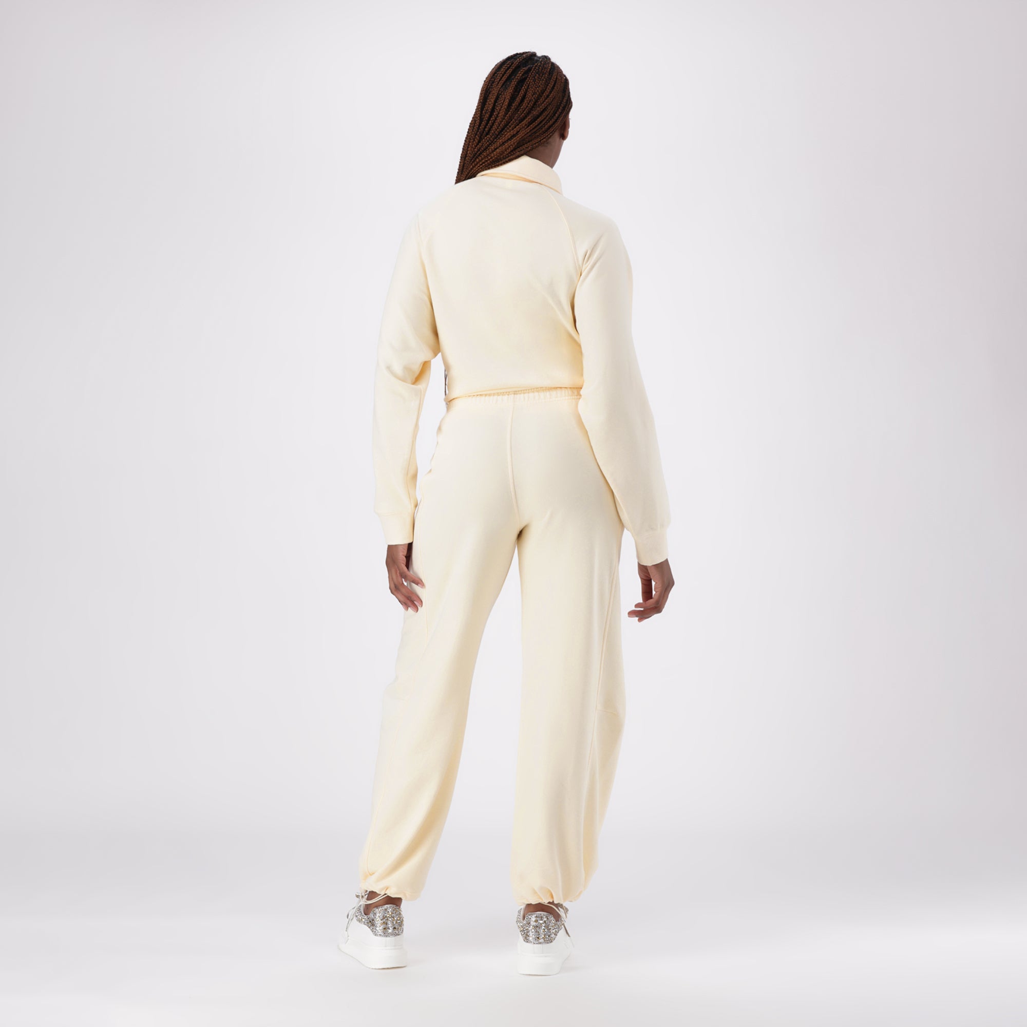MOLLY CREAM WIDELEG JOGGER - view 3
