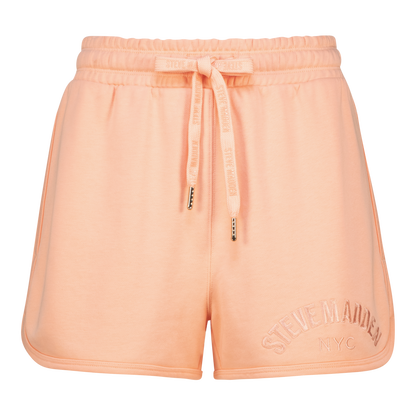 TAMSYN PEACH FUZZ JOGGER SHORTS