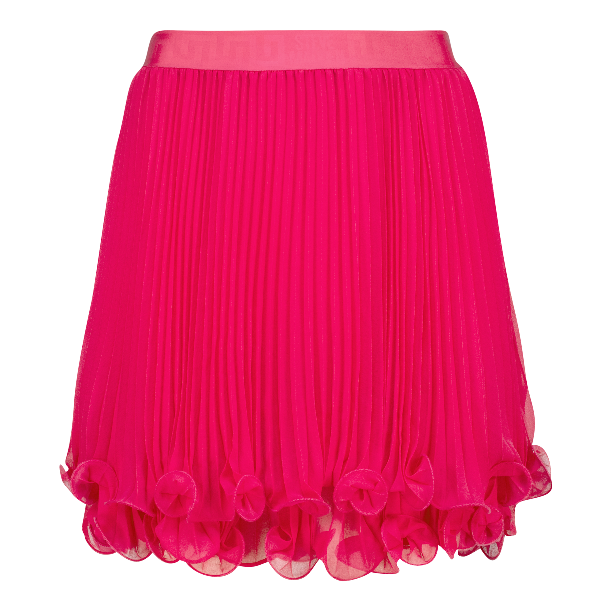 LYRA HOT PINK PLEATED MINI SKIRT
