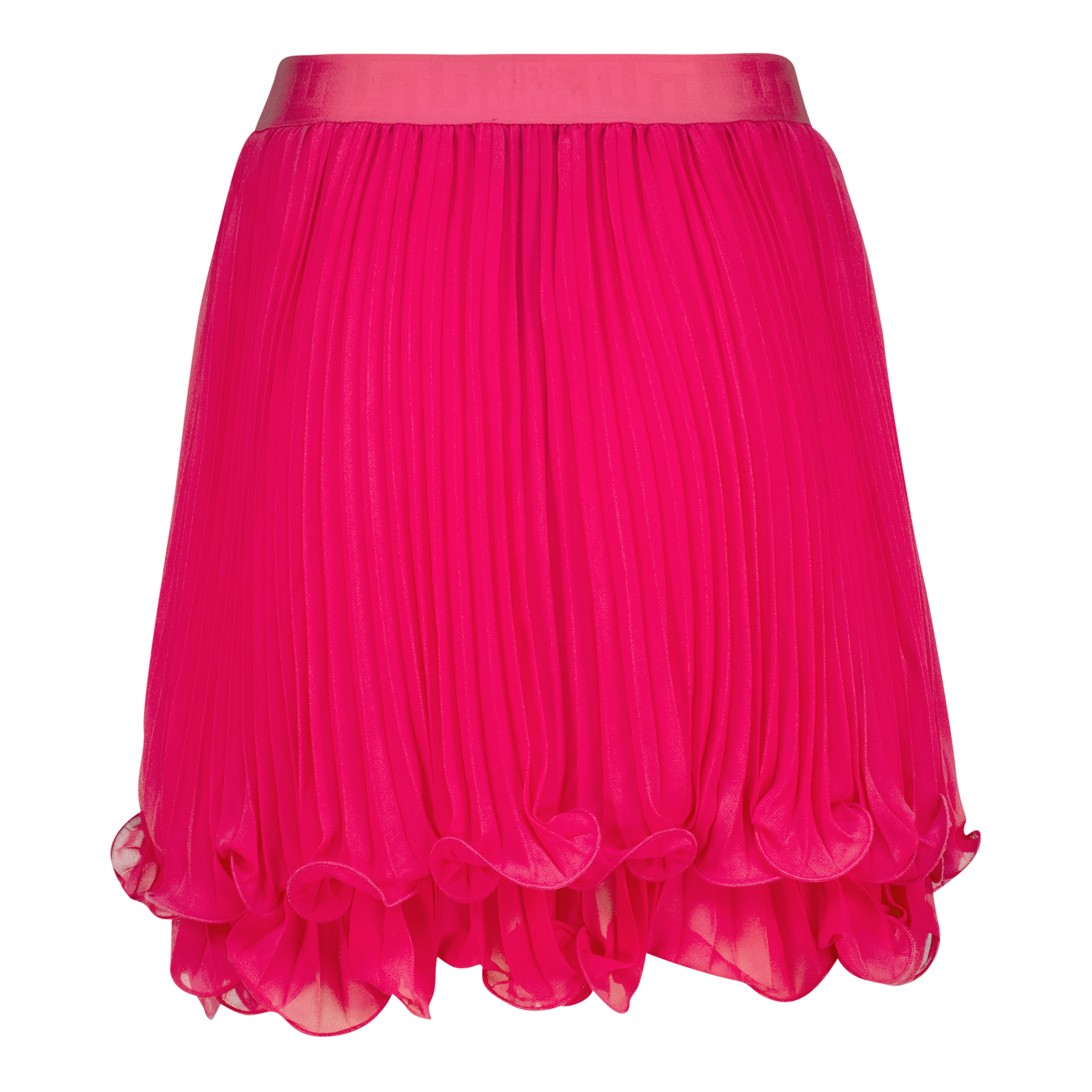 LYRA HOT PINK PLEATED MINI SKIRT