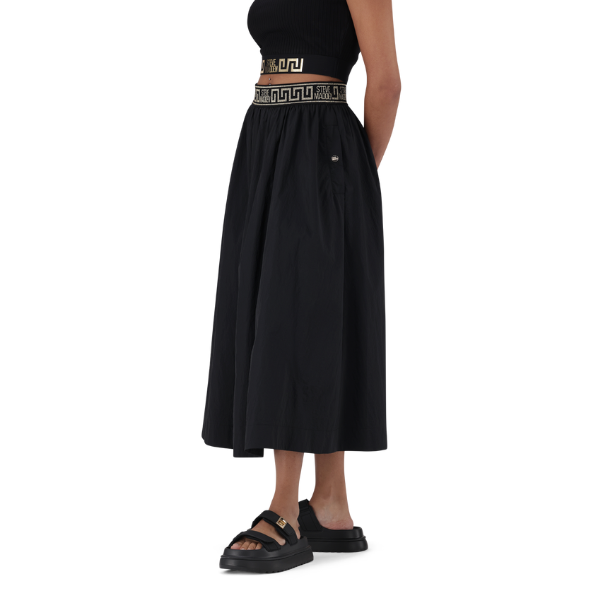FAE BLACK FLARE SKIRT