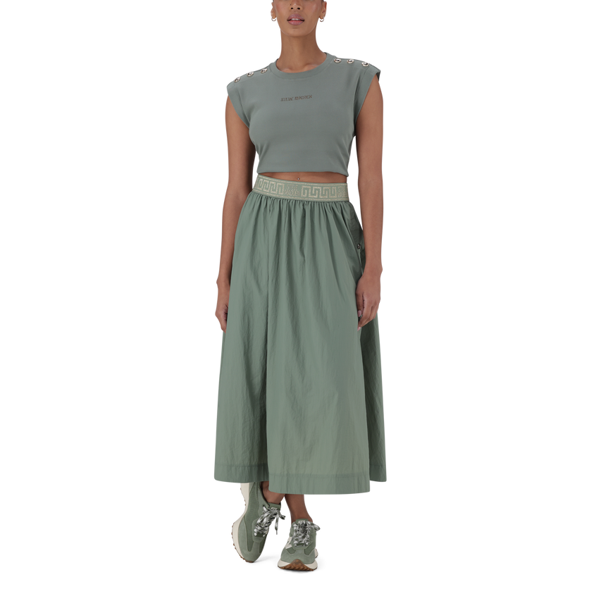 FAE FATIGUE FLARE SKIRT