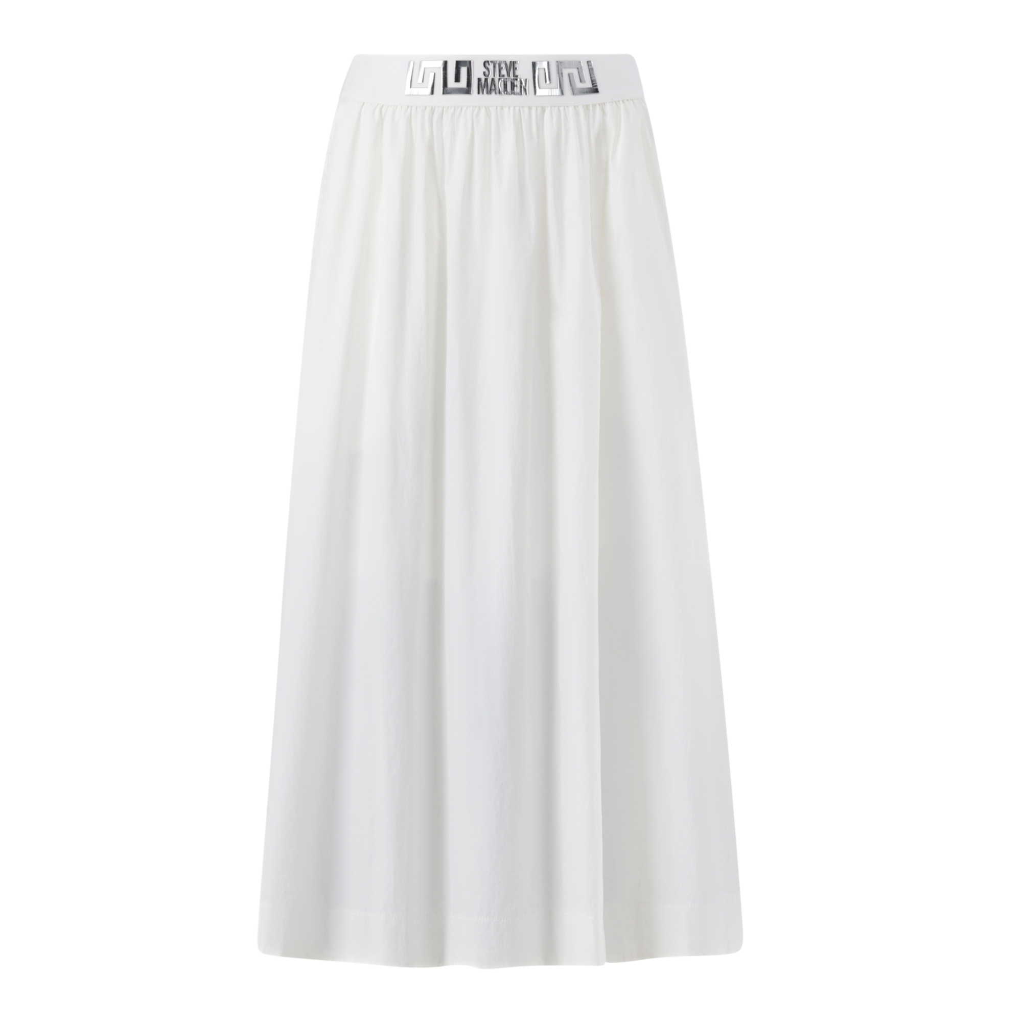 FAE WHITE FLARE SKIRT