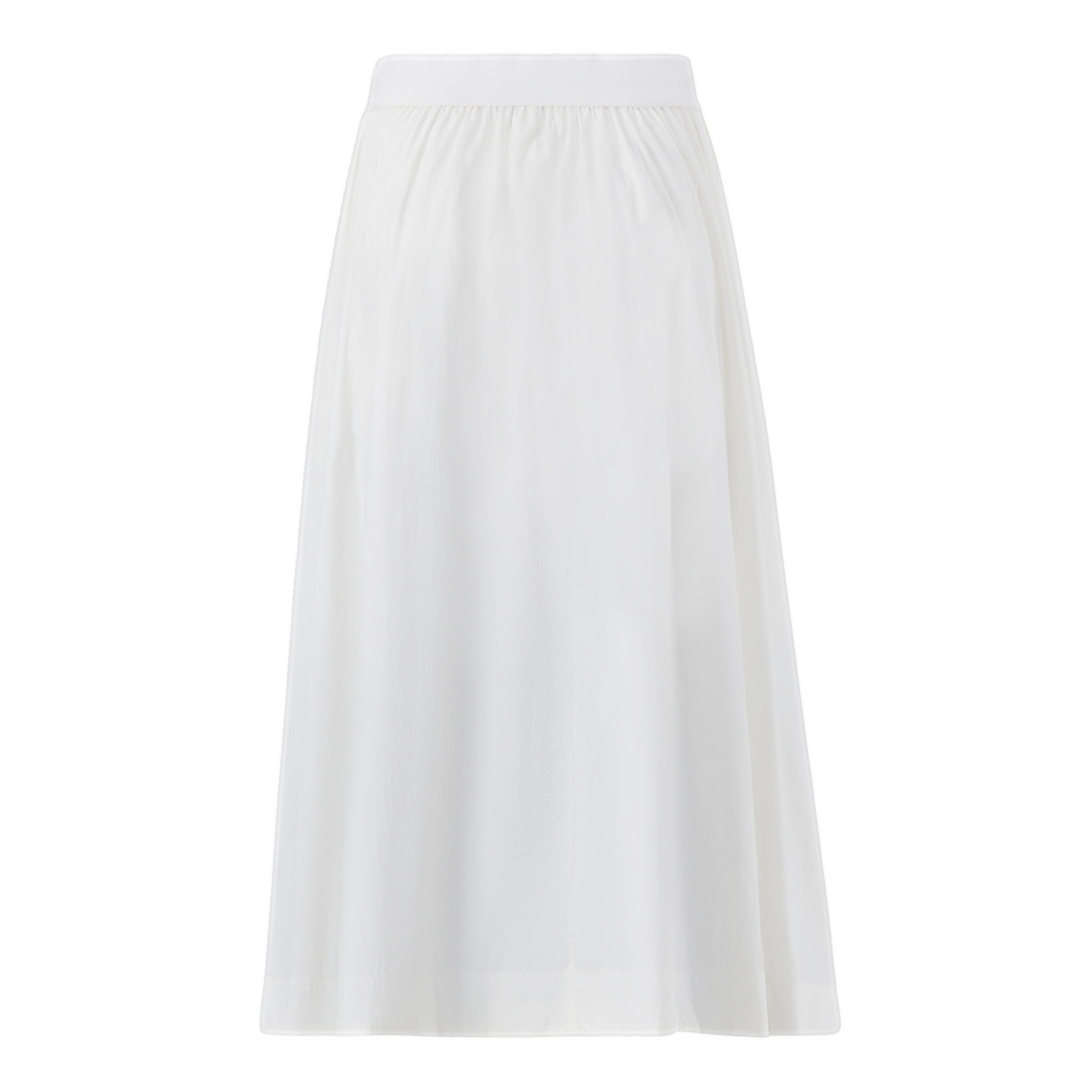 FAE WHITE FLARE SKIRT