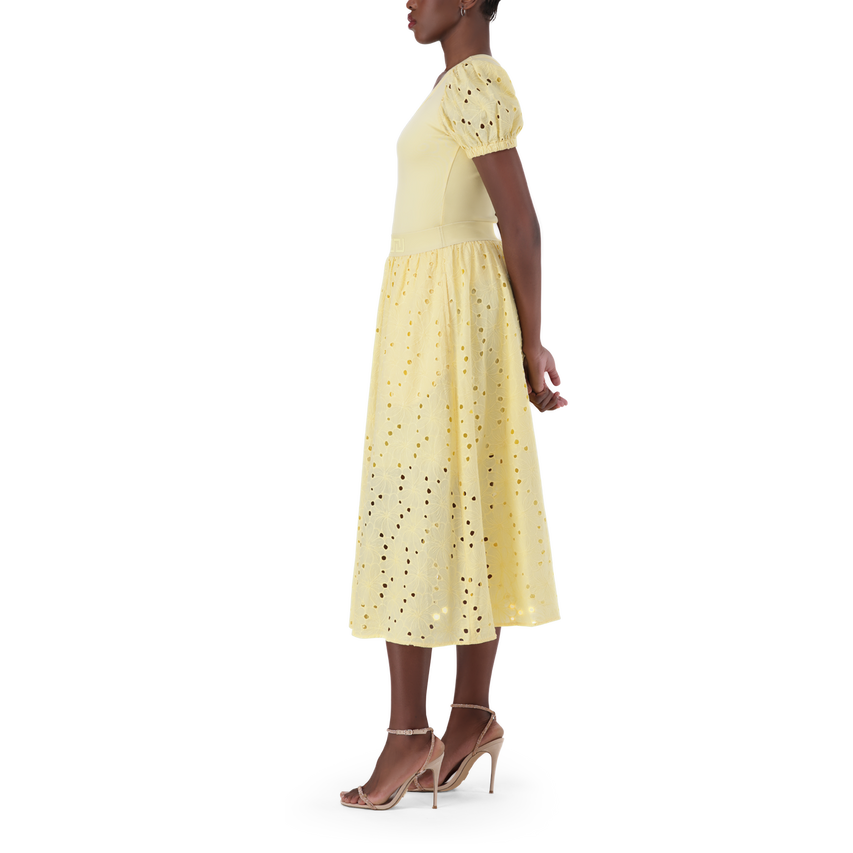 DAKOTA LEMON FLARE SKIRT