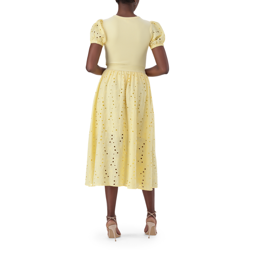 DAKOTA LEMON FLARE SKIRT