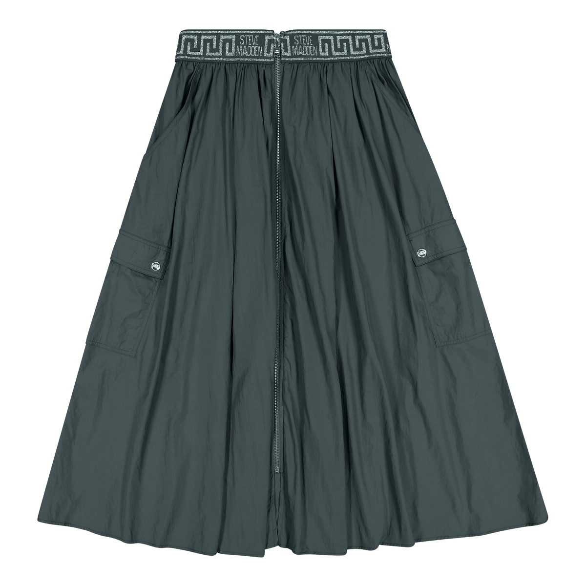 BETTY DARK SAGE FIT & FLARE CARGO SKIRT – Steve Madden South Africa