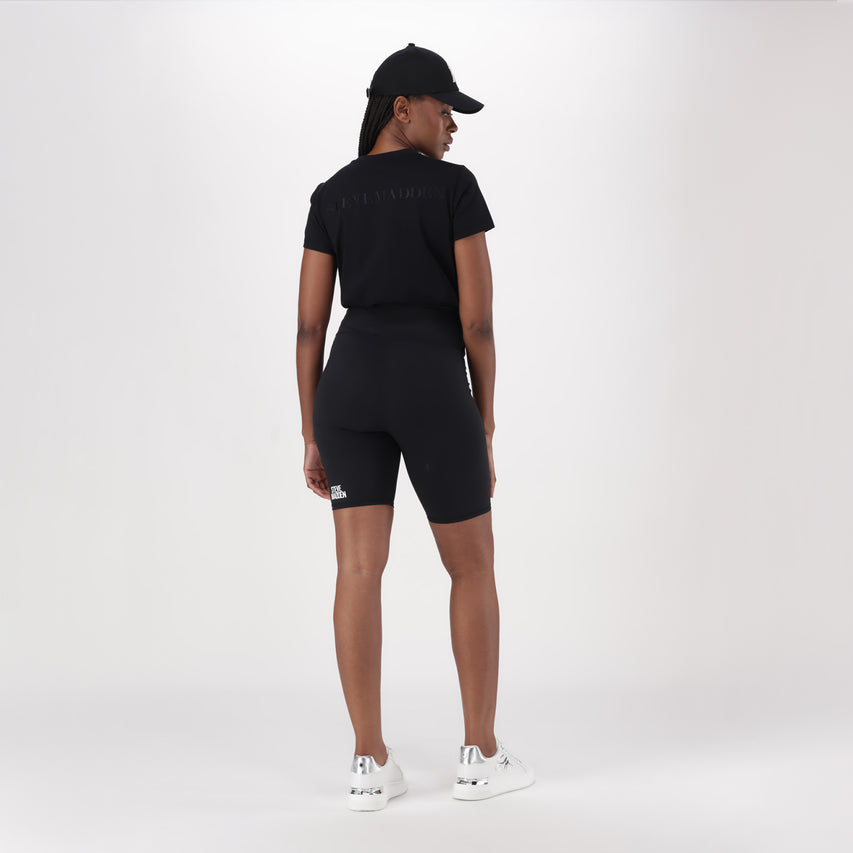 CYNTHIA BLACK CYCLE SHORTS - view 5