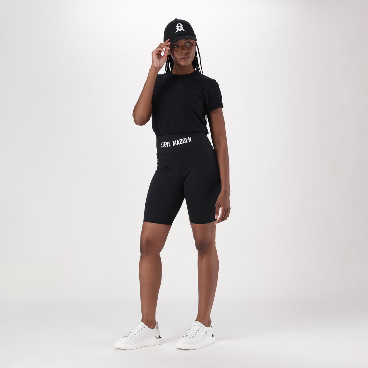 CYNTHIA BLACK CYCLE SHORTS - view 2