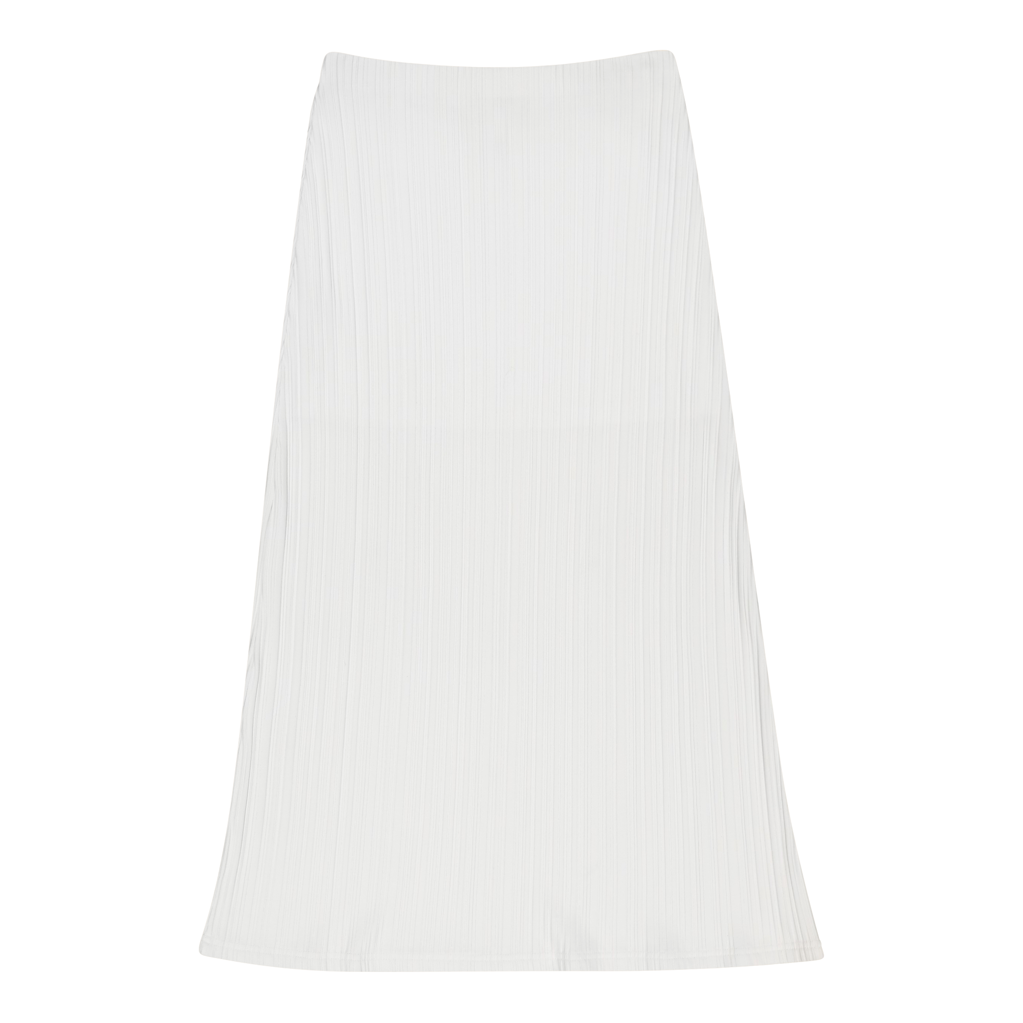 DIANE CREAM MIDI MODAL SKIRT