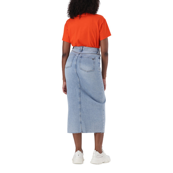 WILLOW TANGERINE OVERSIZED LOGO TEE