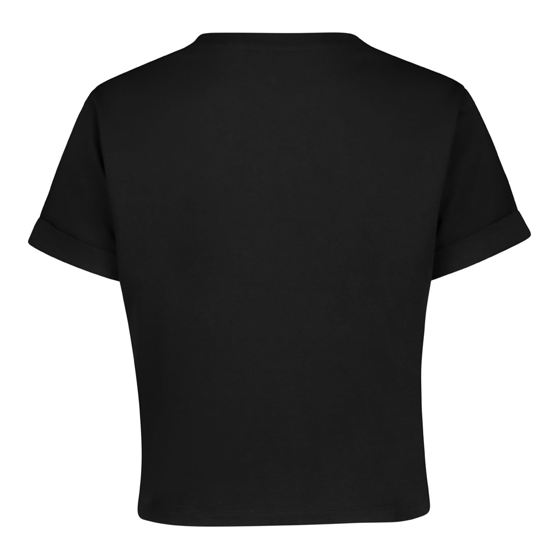 PAMALA BLACK BASIC LOGO TEE