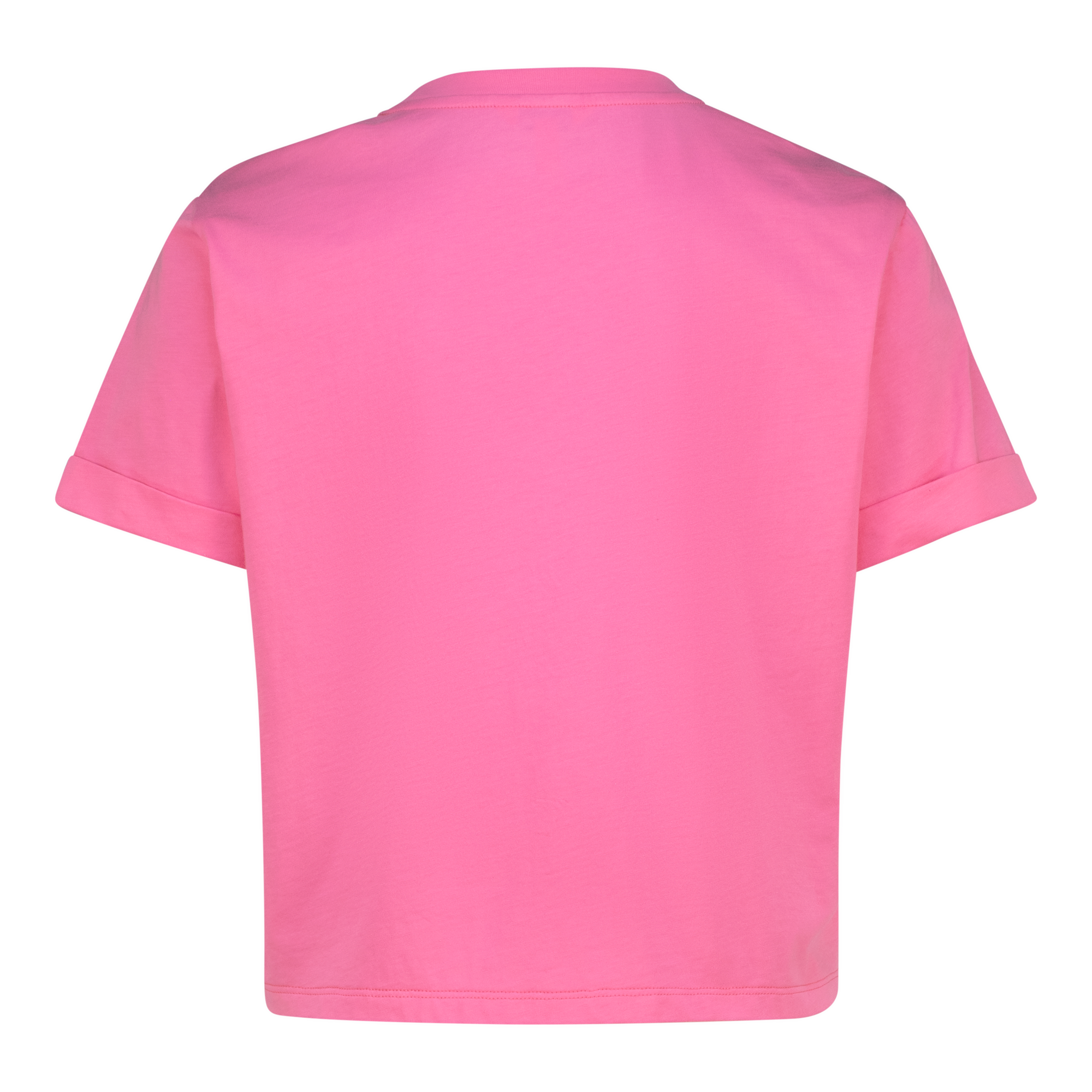 PAMALA BRIGHT PINK BASIC LOGO TEE