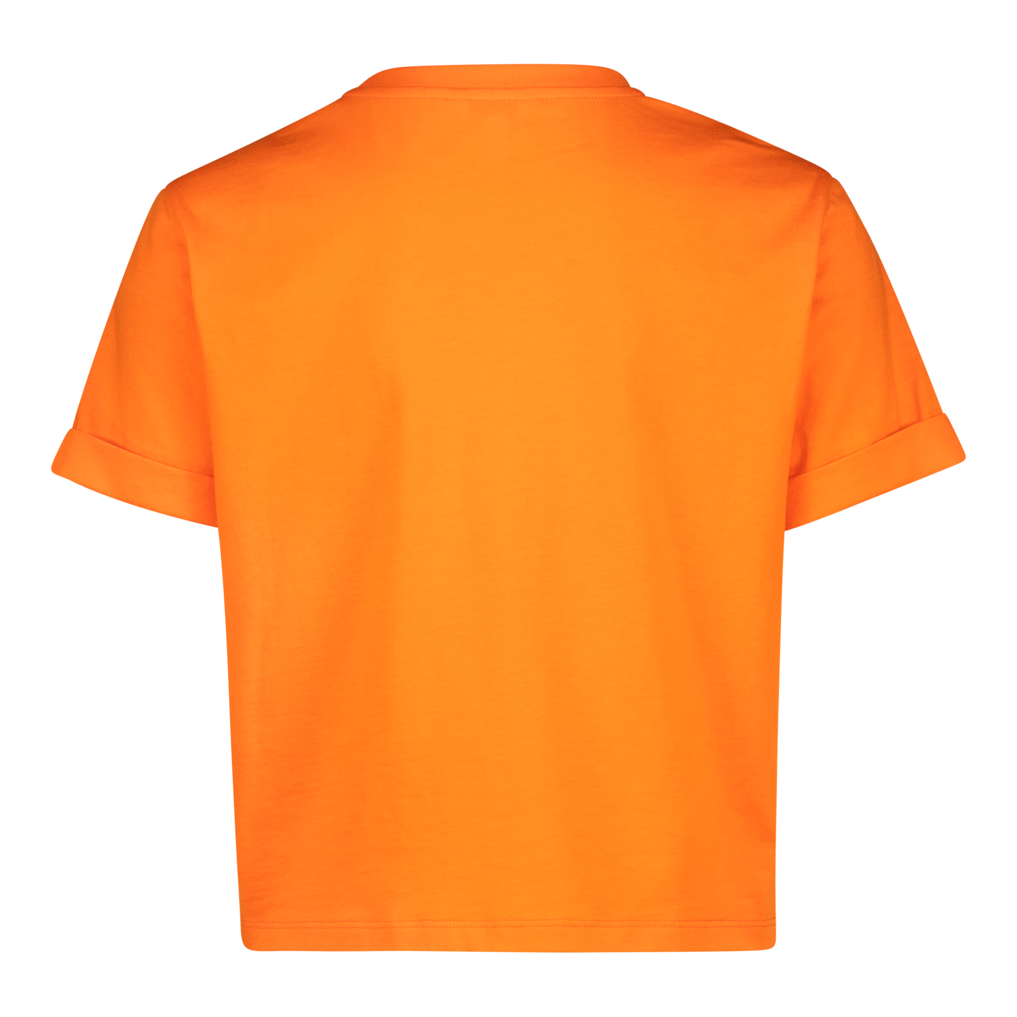 PAMALA ORANGE BASIC LOGO TEE