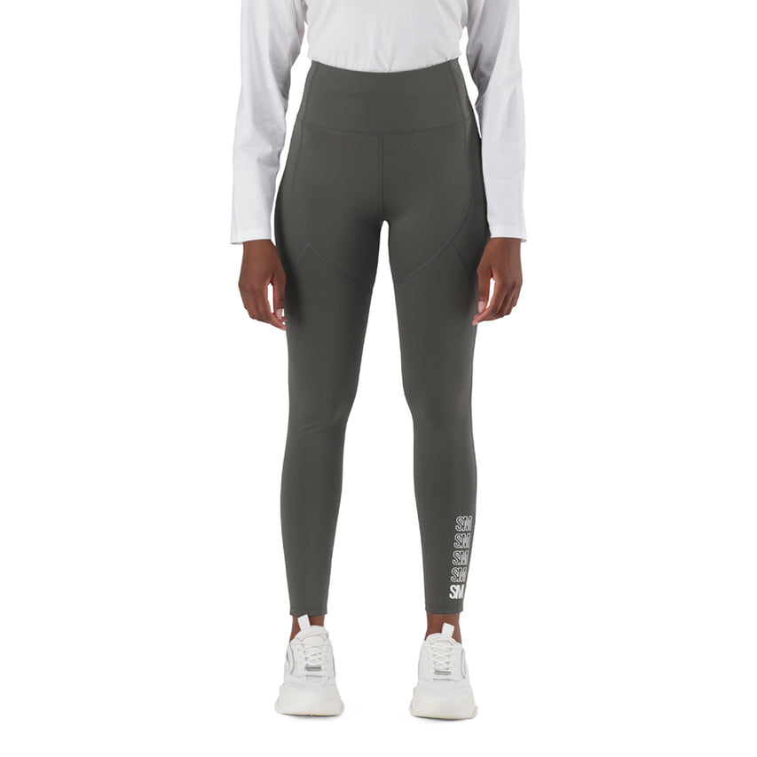 HAYLEY GREY HIGH WAISTED BODYCON LEGGING
