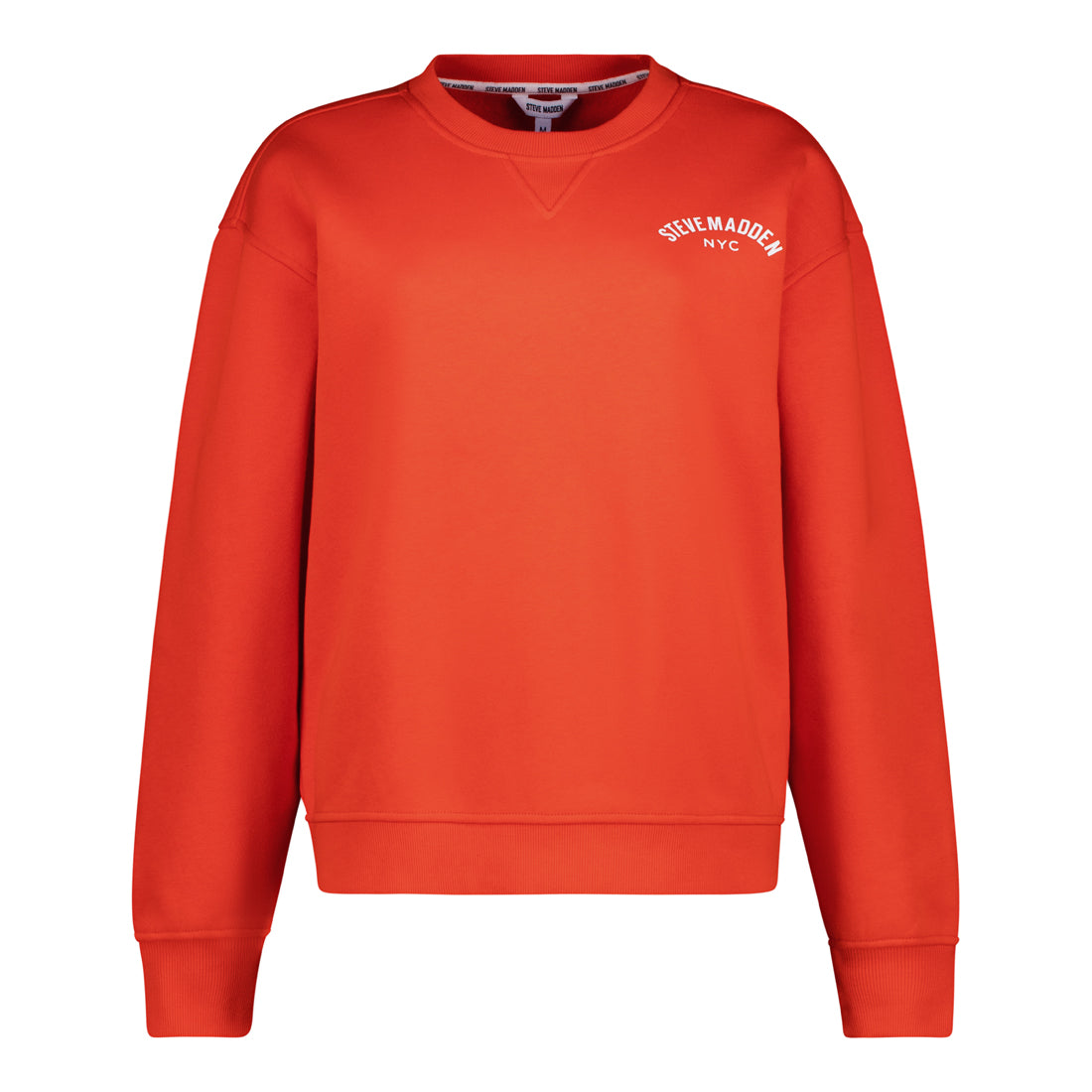 AMELIA TANGERINE OVERSIZED CREW NECK FLEECE SWEAT – Steve Madden South ...