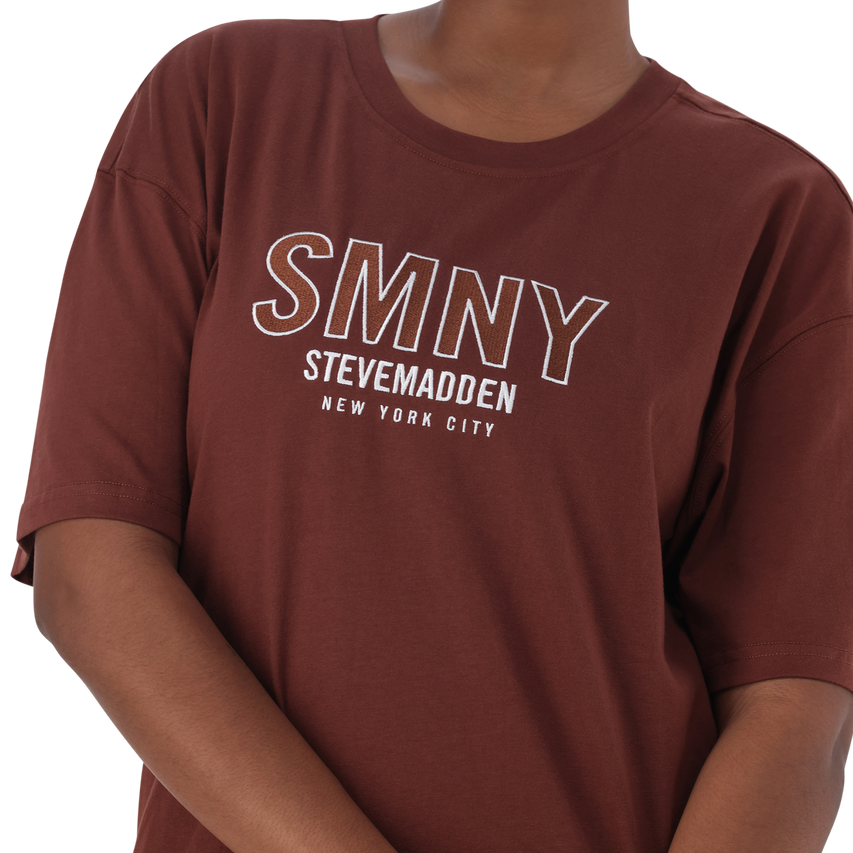 ATHENA TOBACCO OVERSIZED GRAPHIC T-SHIRT
