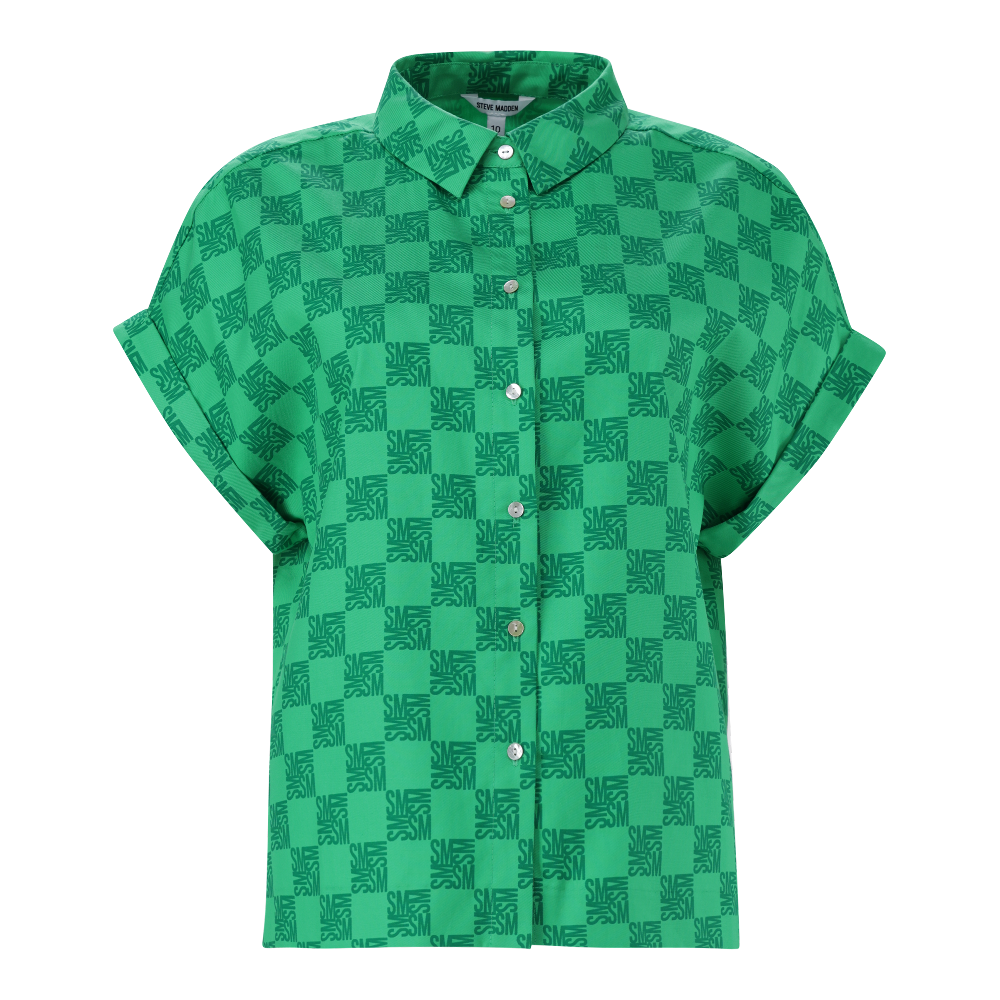 NAVAEH EMERALD ALLOVER PRINTED SHIRT