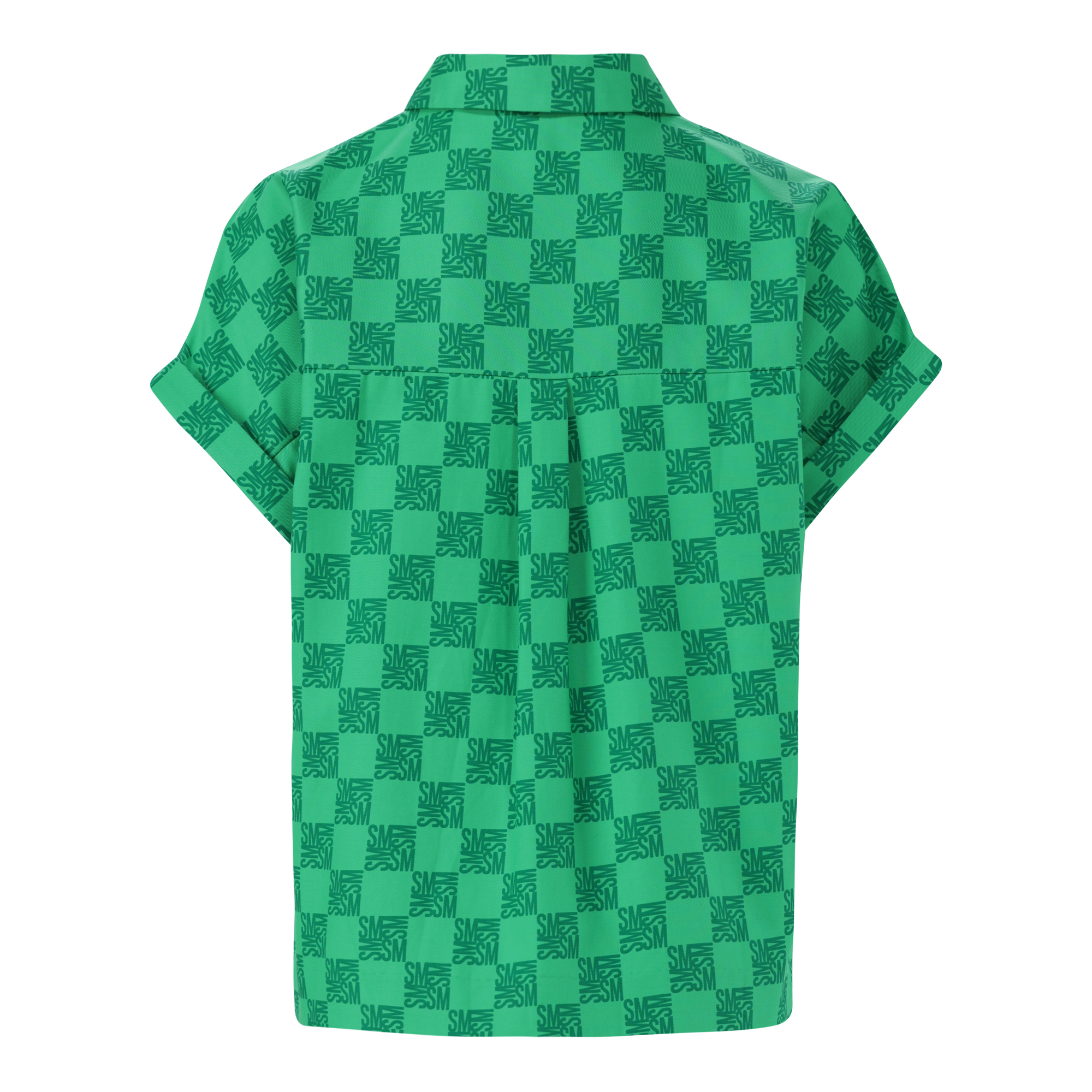 NAVAEH EMERALD ALLOVER PRINTED SHIRT