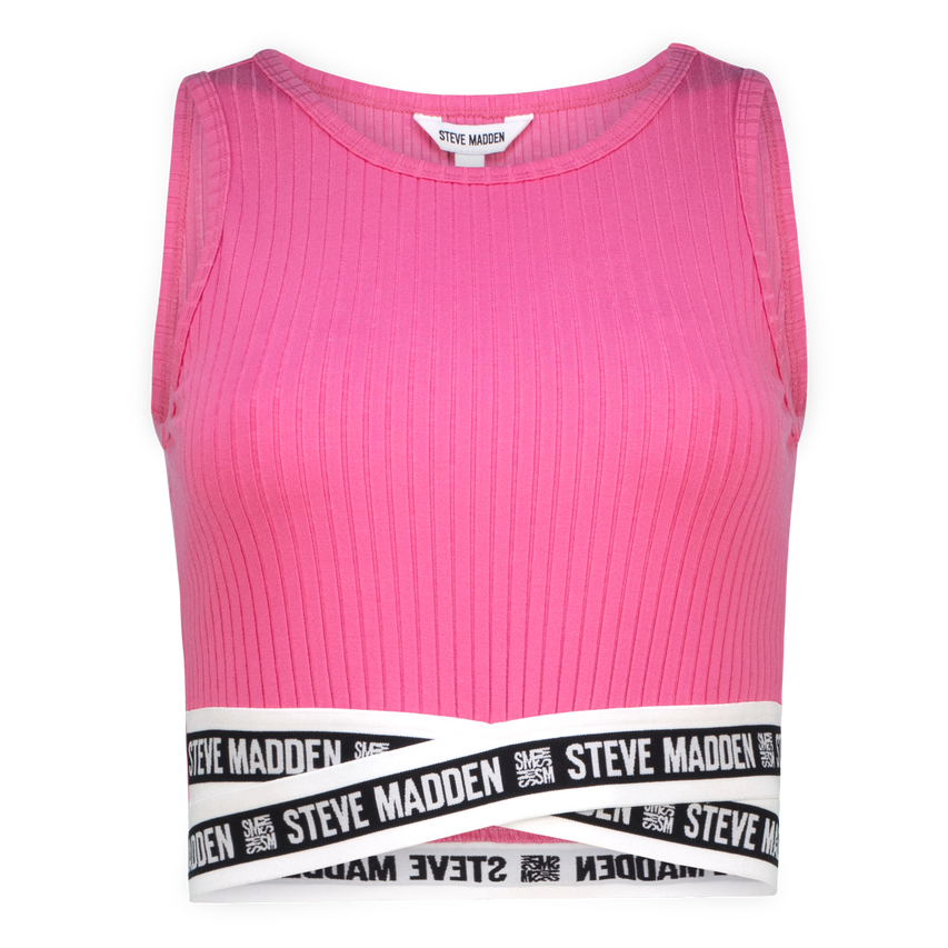 AMARA CANDY PINK CROPPED TANK