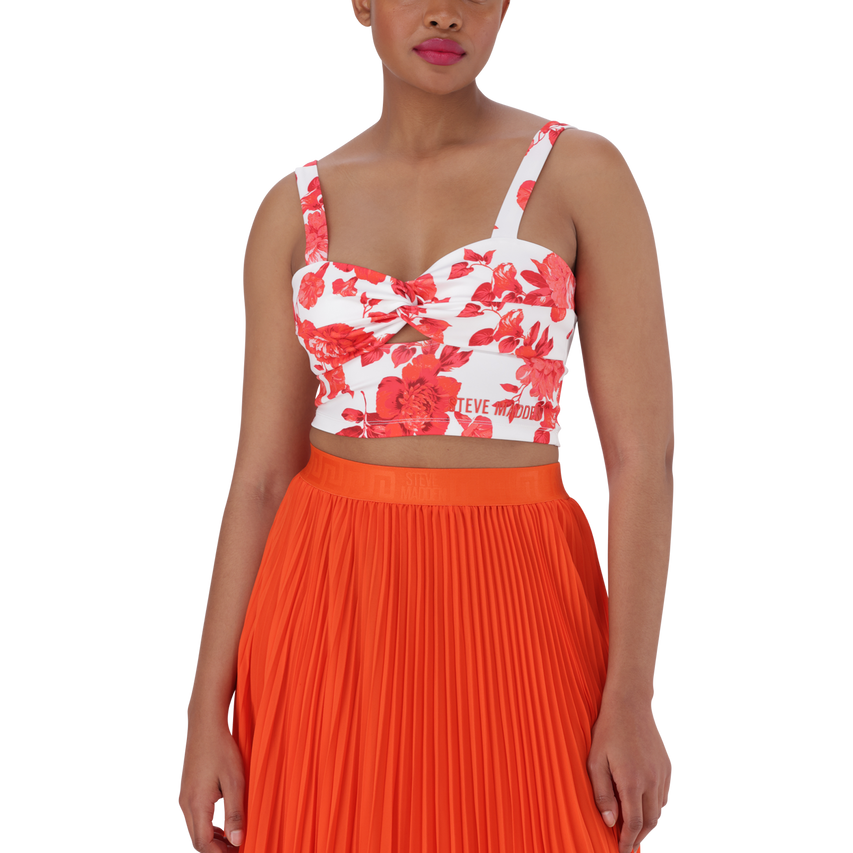 AYLA CROPPED TOP WITH TWIST