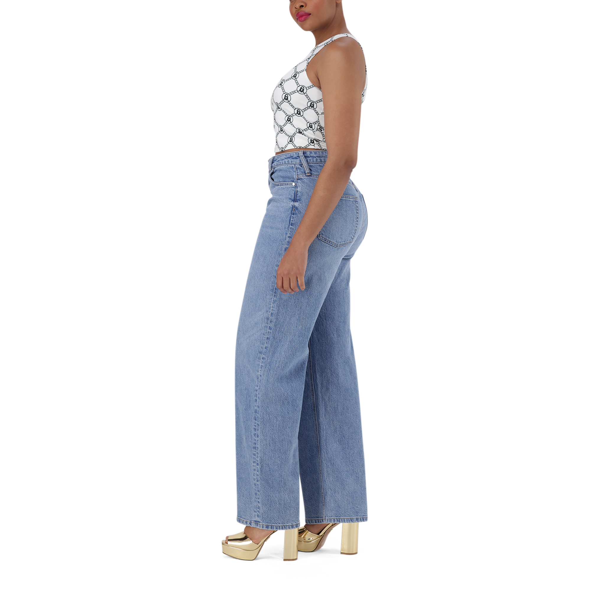 JULIETA BLACK WHITE TOP