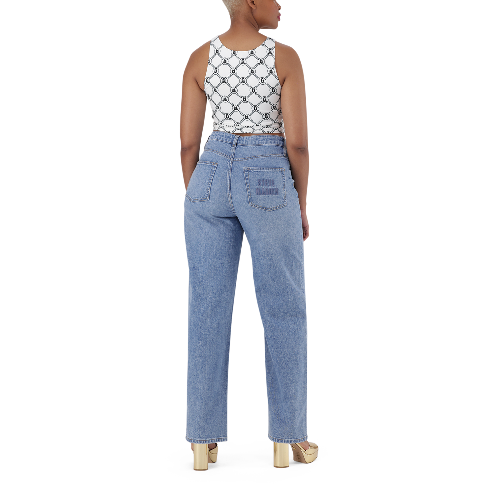 JULIETA BLACK WHITE TOP